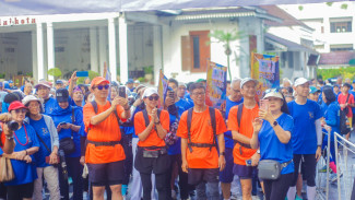 Rayakan HUT ke-70, Ratusan Alumni Regina Pacis Bogor Ikuti Fun Walk and Run, Di lepas Langsung Wali Kota Bogor