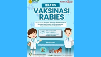Yuk, Vaksinasi Rabies Gratis! BRMP Kementan dan BRMP Veteriner Ajak Warga Wujudkan Lingkungan Bebas Rabies
