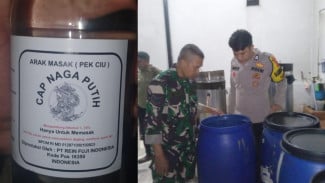Warga Curiga, TNI-Polri Bongkar Pabrik Ciu di Rumpin: Ratusan Drum Alkohol Siap Edar yang Membuat Resah