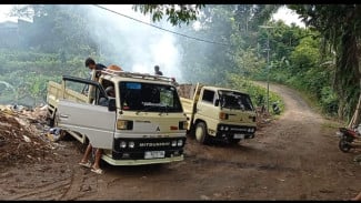 Jalan Rusak dan Licin Usai Dilalui Dump Truk Dikeluhkan, Warga Desak Pemkot Bogor Turun Tangan