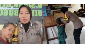 Aksi Mulia Polsek Parung: Jaga dan Rawat Bocah Hilang Sampai Pulang