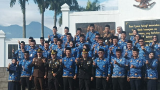 HUT Korpri ke-54: Pemkot Bogor Tabur Bunga di TMP Dreded, Jadikan Momen Refleksi Pengabdian
