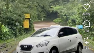 Viral Banjir Terjang Jalan Area Taman Safari, Pengunjung Diputarbalik