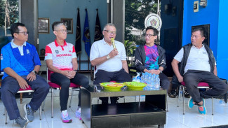 Adakan Senam Sehat Wartawan, Wakil Wali Kota Apresiasi Kolaborasi PWI Kota Bogor  Bersama Bank Kota Bogor