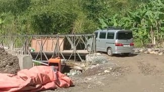 Pembangunan Jembatan Ciranjaya di Tanjungsari Diduga Abaikan Keselamatan Kerja