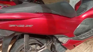 Diduga Hasil Curanmor, Motor Tanpa Pemilik Ditemukan di Kebun