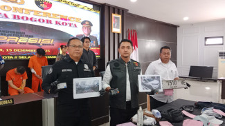 Polisi Bekuk Empat Pelaku Penipuan Ganjal ATM di Kota Bogor