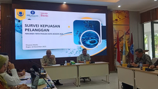 SB-IPB Catat Peningkatan Kepuasan Pelanggan Perumda Tirta Pakuan