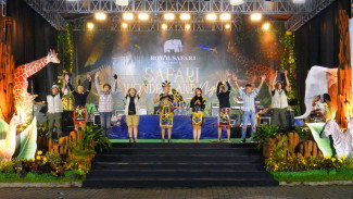 Sambut Tahun Baru 2026 Bernuansa Afrika di Royal Safari Garden