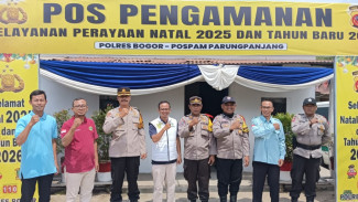 Nataru 2025 Aman dan Kondusif, Polsek Parungpanjang Pastikan Warga Rayakan Natal dengan Tenang