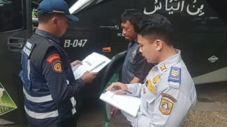 Dishub Kabupaten Bogor Gelar Ramp Check Angkutan Umum Selama Nataru 2025