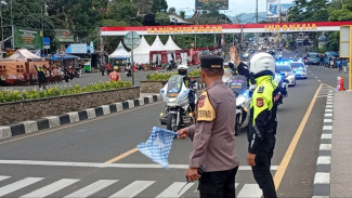 Pascalibur Natal, Arus Balik Wisata Puncak Padat: Polisi Terapkan One Way hingga Sore Hari