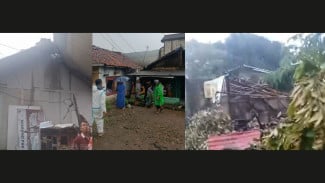 Angin Kencang Terjang Kemang, Pohon Tumbang dan Rumah Warga Rusak