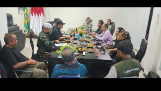 Sambut Tahun Baru, Camat Nanggung Gelar Rapat Terbatas Persiapan Nataru