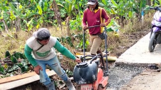 Kontrak Diperpanjang, Proyek Rekonstruksi Jalan PUPR Tanjungsari Dilanjutkan 50 Hari