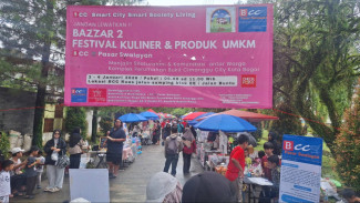 Festival Kuliner dan Bazar UMKM Bukit Cimanggu City Bogor Ramai Dikunjungi Warga