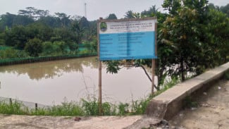 Proyek Irigasi Sungai Cibeuteung Senilai Rp1,6 Miliar Molor, Warga Tunggu Kepastian Penyelesaian