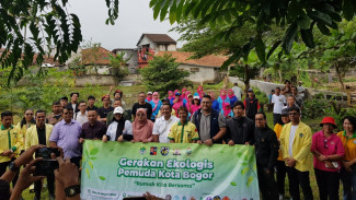 Gerakan Ekologis Pemuda Kota Bogor Dimulai dari Aksi Tanam Pohon di Bubulak