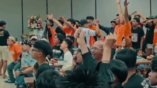 Kapolres Bogor Damaikan Rivalitas, The Jak dan Bobotoh Duduk Bareng Nobar El Clasico