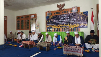 Ratusan Jamaah Hadiri Isra Mi’raj MUI Sukamulya Jelang Ramadan