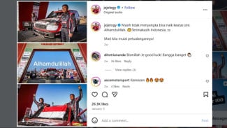 Sejarah Tercipta! Julian Johan Kibarkan Merah Putih di Rally Dakar 2026