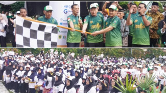 Rayakan Satu Dekade, IUQI Bogor Gelar Jalan Sehat dan Bazar UMKM
