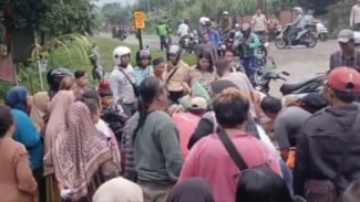 Simpang Kebon Kalapa Rumpin Kembali Makan Korban, Mobil Tabrak Motor, Empat Orang Terluka