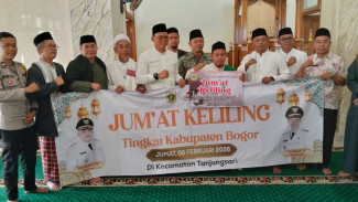Tim Jumling Kabupaten Bogor Salurkan Bantuan Rp200 Juta untuk Masjid Miftahussa'adah Sukarasa