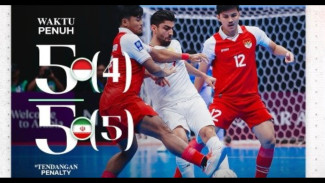 Final Dramatis di Jakarta, Iran Juara AFC Futsal Asian Cup 2026 Usai Tekuk Indonesia Lewat Adu Penalti