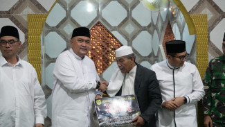 Rudy Susmanto Ajak Masyarakat Shalat Idul Fitri dan Silaturahmi di Lapangan Utama Stadion Pakansari
