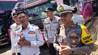 Dishub dan Satlantas Polres Bogor Lakukan Ramp Check Bus untuk Arus Mudik Lebaran 2026