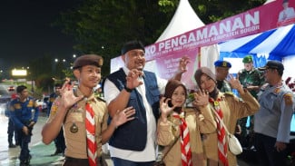 Siaga Hadapi Lonjakan 2 Juta Pemudik, Bupati Bogor Cek Kesiapan Pos PAM Lebaran 2026
