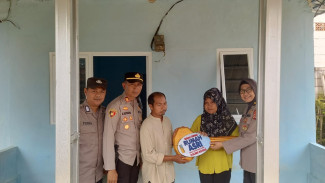 Serah Terima Rumah Asri Polres Bogor di Nanggung, Kapolsek: Wujud Nyata Kepedulian Polri