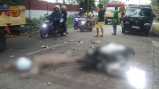 Kecelakaan Maut di Parung Motor Tabrak Pickup Pemotor 19 Tahun Meninggal di TKP