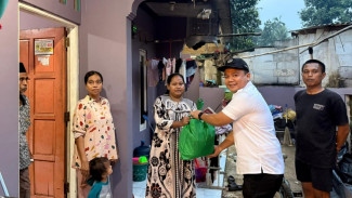 Aksi Peduli Korban Longsor Rumpin, SPPG Rabak 3 Salurkan Bantuan Sembako ke Warga Cisirung