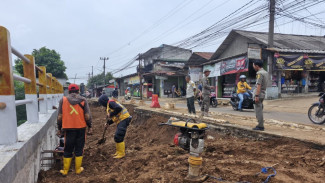 Pemkab Bogor Percepat Perbaikan Jalan Longsor Cikampak–Gunung Bunder