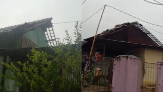 Angin Kencang Terjang Rumpin Bogor, Puluhan Rumah di Parakan Omas Rusak