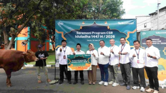 Telkomsel Tebar Ratusan Hewan Kurban, Jangkau 40 Ribu Keluarga di Jabotabek dan Jawa Barat