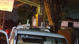 Kronologi Kebakaran Tiang Listrik di Depan KRR Pasirkuda, Dipicu Arus Pendek