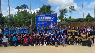 Semarak HJB ke-544, Karang Taruna Kabupaten Bogor Gelar Turnamen Voli Istimewa di Malasari