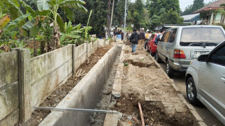 Normalisasi Saluran Air di Tiga Titik Rawan Genangan, Wali Kota Bogor Tinjau Langsung
