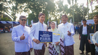 Pemkot Bogor Apresiasi Kontributor Pembangunan di Puncak Perayaan HJB ke-544