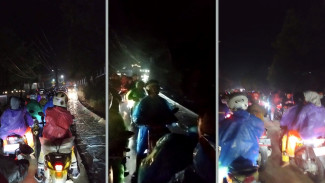 Proyek Betonisasi Jalan di Sukamakmur Picu Kemacetan Total, Warga Soroti Minimnya Pengaturan Lalu Lintas