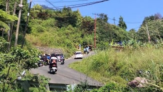 Tanjakan 2000 Jalur Puncak 2 Kembali Makan Korban, Relawan Ingatkan Pengendara Cek Kendaraan Sebelum Melintas
