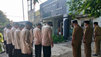 Kades Cariu Tekankan Jiwa Korsa Saat Apel Pagi, Percepatan Program Desa Jadi Prioritas