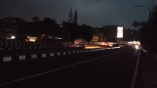 Lampu PJU Jembatan Gadog Puncak Padam, Warga Khawatir Risiko Kecelakaan Meningkat