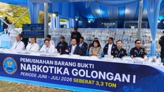 BNN Musnahkan 3,3 Ton Ganja Thailand dan Sabu, Tegaskan Perang Melawan Jaringan Narkoba