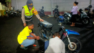 Knalpot Brong Resahkan Warga, Polsek Kemang Sita Tiga Knalpot dalam Patroli Gabungan