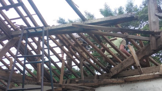 Gedung Koramil Cariu Akan Direnovasi, Libatkan Linmas dari Desa se-Cariu dan Tanjungsari