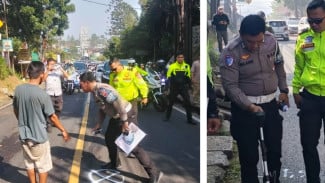 Pengendara dan Penumpang Motor Tewas Kecelakaan Maut di Jalur Puncak